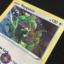 Rayquaza HOLO PROMO W/SWIRL SWSH029 (NM) Black Star PROMO Pokemon Cards A1 - Image 3