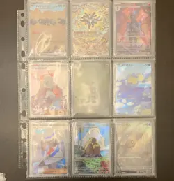 Pokemon Japanese sv8 AR/SR Holo Card Lot Vivillon Iron Ant ex Stunfisk (13 Card… - Image 1