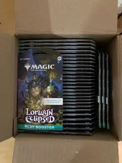 MTG Lorwyn Eclipsed – 30 Sealed Hanger Play Booster Packs - Image 1