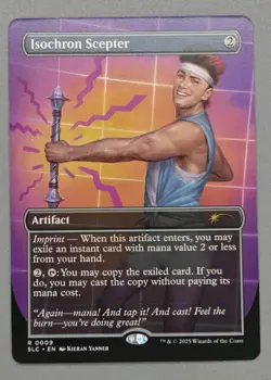 MTG Secret Lair Encyclopedia of Magic 0009 Isochron Scepter (NON-FOIL) - Image 1