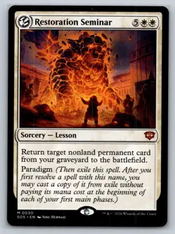 Restoration Seminar Secrets of Strixhaven Regular - Image 1