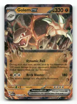 Golem ex 076/165 - 151 - Pokemon Card NM/M - Image 1