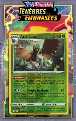 Archeduc Reverse-EB03:Tenebres Embrasees- 013/189 -Carte Pokemon Neuve Francaise - Image 1