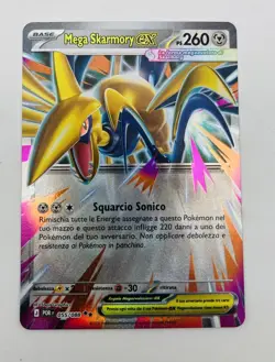 Pokemon Carta Mega skarmory ex 055/088 in Italiano Usata Card ✿ - Image 1