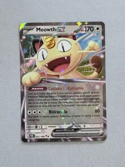 Pokemon Carta meowth ex 062/088 in italiano Usata Card ✿ - Image 1