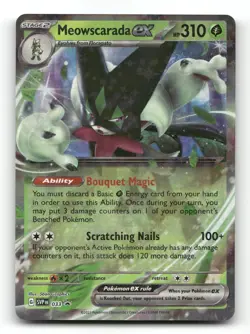 Meowscarada ex 033 - Scarlet & Violet Promo - Pokemon Card NM/M - Image 1