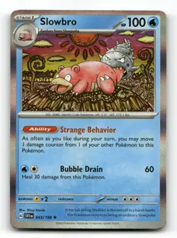 Slowbro 043/198 - Scarlet & Violet Holo - Pokemon Card NM/M - Image 1