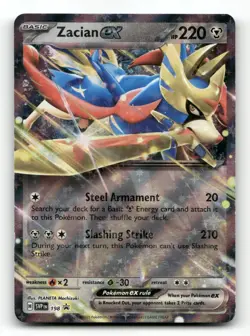 Zacian ex 198 - Scarlet & Violet Promo - Pokemon Card NM/M - Image 1