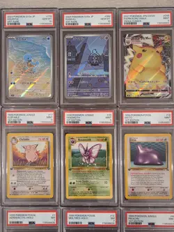 Lot of PSA Graded Pokemon 1st Edition Vintage Jungle Fossil Mint NM Full Art... - Image 2
