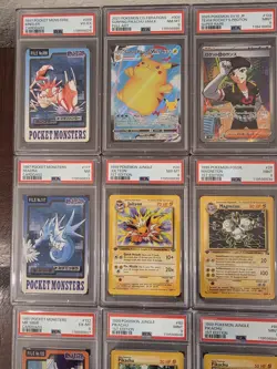 Lot of PSA Graded Pokemon 1st Edition Vintage Jungle Fossil Mint NM Full Art... - Image 4