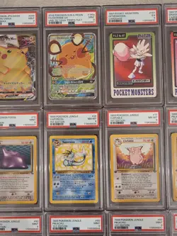 Lot of PSA Graded Pokemon 1st Edition Vintage Jungle Fossil Mint NM Full Art... - Image 5