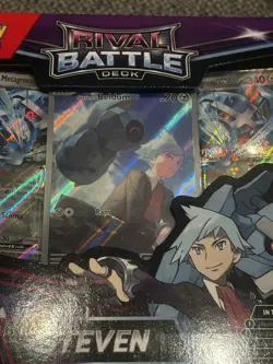Pokemon Rival Battle Deck Steven & Marnie Illustration Rare Bundle - Image 4