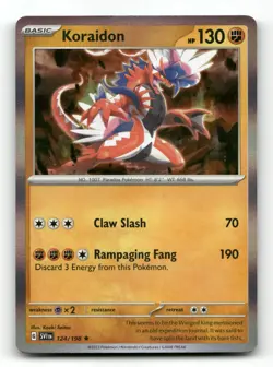 Koraidon 124/198 - Scarlet & Violet Holo - Pokemon Card NM/M - Image 1