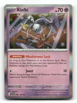 Klefki 096/198 - Scarlet & Violet Holo - Pokemon Card NM/M - Image 1