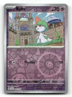 Ralts 084/198 - Scarlet & Violet Reverse Holo - Pokemon Card NM/M - Image 1
