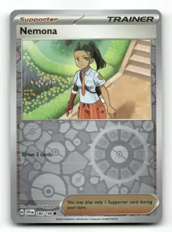 Nemona 180/198 - Scarlet & Violet Reverse Holo - Pokemon Card NM/M - Image 1