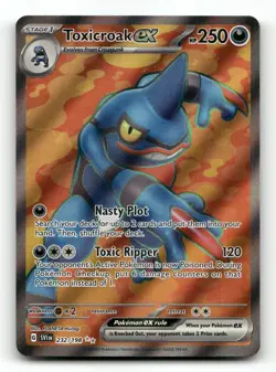 Toxicroak ex 232/198 - Scarlet & Violet - Pokemon Card NM/M - Image 1