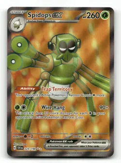 Spidops ex 223/198 - Scarlet & Violet - Pokemon Card NM/M - Image 1