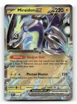 Miraidon ex 028 - Scarlet & Violet Promo - Pokemon Card NM/M - Image 1