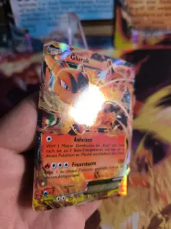Pokemon Karte Card Charizard Glurak Ex XY Promo Black Star Deutsch Holo NM- - Image 2