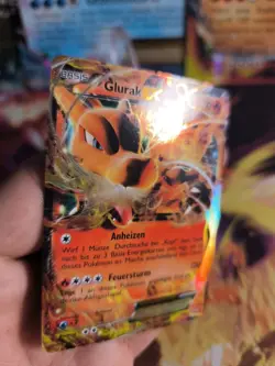 Pokemon Karte Card Charizard Glurak Ex XY Promo Black Star Deutsch Holo NM- - Image 3