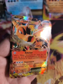 Pokemon Karte Card Charizard Glurak Ex XY Promo Black Star Deutsch Holo NM- - Image 4