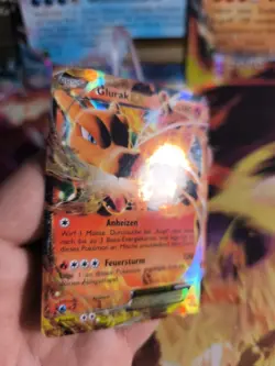Pokemon Karte Card Charizard Glurak Ex XY Promo Black Star Deutsch Holo NM- - Image 5