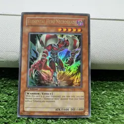 Elemental HERO Necroshade YSDJ-EN000 Ultra Rare 1st Edition LP - Image 1