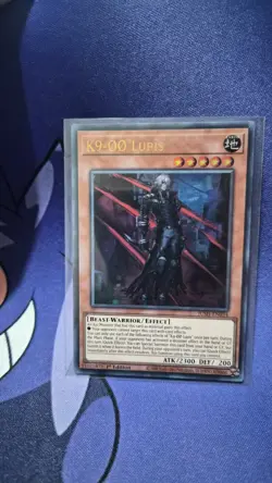 Yu-Gi-Oh! K9-00 Lupis JUSH-EN034 Ultra Rare 1st Edition NM - Image 1