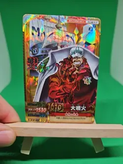 NM Akainu Marines PCC-005-w SEC Foil One Piece OnePy Berry Match Bandai Tcg Ccg - Image 1