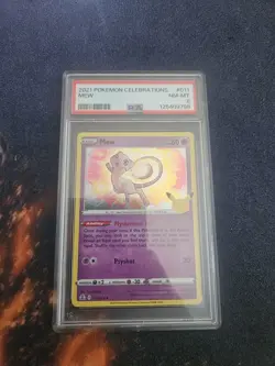 2021 Pokemon Mew Celebrations Card 011/025 Near Mint PSA 8 - Image 1