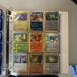 Huge Binder Lot 117 Pokemon Cards WOTC VTG Base Set, Celebrations, EX Evolutions - Image 3