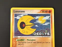 Lunatone 36/107 Reverse Holo EX Deoxys Pokemon Card LP Stamped - Image 3