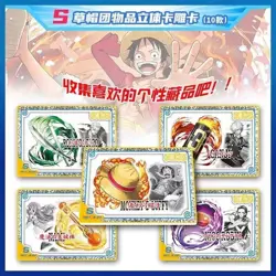 One Piece Trading Card Deluxe Premium Box Anime CCG All Blue Booster Box Sealed! - Image 5