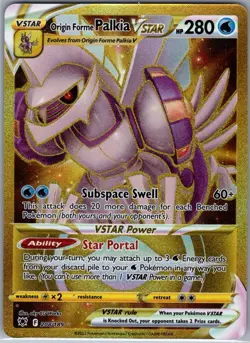 Origin Forme Palkia VSTAR (Secret) 208/189 Astral Radiance - Pokemon Card - NM - Image 1