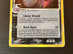 Nidoking Delta Species 6/101 Holo Rare EX Dragon Frontiers MP Pokemon Card - Image 4