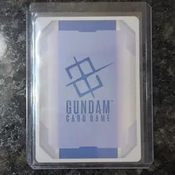 Bandai Gundam Card Game Lady Luck ST08-013 ST08 Command Holo - Image 3