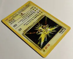 Zappos HOLO Base Set Unlimited (1999) 16/102 Original Vintage Pokemon Cards - Image 3