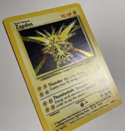 Zappos HOLO Base Set Unlimited (1999) 16/102 Original Vintage Pokemon Cards - Image 4