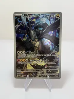 N’s Zekrom Pokemon Center Stamped Promo Card NM - Image 1