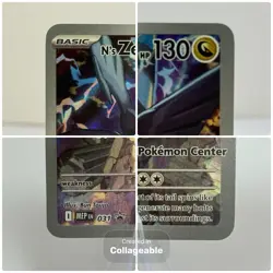 N’s Zekrom Pokemon Center Stamped Promo Card NM - Image 3