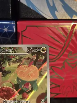 Appletun 211/191 Surging Sparks Illustration Rare Pokemon Card NM - Image 3