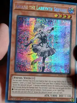 Yugioh Ariane The Labrynth Servant MP23-EN228 Secret Rare 1st Ed NM - Image 3