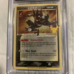 CGC 9 MINT Greninja Gold Star 2021 Black Star Promos SWSH144 Holo Pokemon Card - Image 5