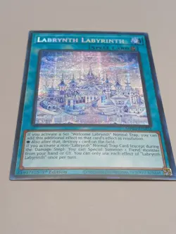 Yugioh Labrynth Labyrinth MP23-EN233 Prismatic Secret Rare 1st Ed NM - Image 1