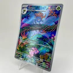 Gloom 198/197 Illustration Rare SV03: Obsidian Flames Full Art Pokemon Card NM - Image 2