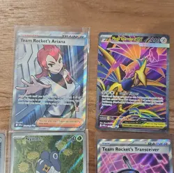 Pokemon TCG Holo Mixed Lot 8 Cards Team Rocket Ariana Mega Skarmory EX - Image 4