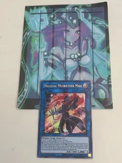 Yugioh 1x Magical Musketeer Max Ultra BLHR-EN052 Battles of Legend 1st Ed NM - Image 1