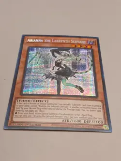 Yugioh! Arianna Labrynth Servant - MP23-EN229 - Prismatic Secret Rare NM - Image 1