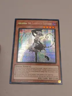 Yugioh! Arianna Labrynth Servant - MP23-EN229 - Prismatic Secret Rare NM - Image 2